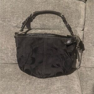 Coach Black Shoulder Bag